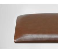 Chair Cushions for Dining Chairs Oil-Waxed Leather Seat Cushion Square/Rectangular Waterproof Non-Slip Chair Pad for Dining Room/Living Room Indoor/Outdoor