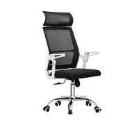 Chair， Gamichair, Home Office Reclinichairs Easy to Install Chair Study Bedroom Desk Chairs Rotatable Chairs/Gray(Black)