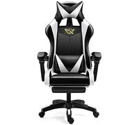 Chair， Gamiseats,Home Computer Office Chair Gamie-Sports Ergonomic Reclinilift Swivel/D/a(White,B)