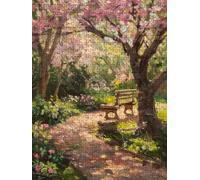 Chair Garden Jigsaw Puzzle 6000 Piece, Puzzles for Adults 6000, The Impossible Challenge, Jigsaw Puzzle Games Classic Educational, Wooden Puzzles, for Home Wall Decoration Gift FNKL1-1111