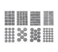 Chair Leg Pad Stick Furniture Protectors Noise Reductions Pad Floor Guards Simple Install for Peaceful Setting Furniture Floor Protectors