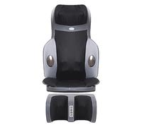 Chair Massager Pad 3-Level Intensity Adjustment PU Leather 5 Modes Heated Massage Pad for Office Chair Foldable Suitable for Living Rooms, Sofas, and Offices