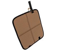 Chair Mat, Backpacking Seat Cover, Insulated Ground Barrier, Carabiner Clip Fastener, Lightweight Portable Equipment, Sports & Lawn Supplies, Thin Foam Orange for Picnics, Park Grass, Cold Patio Floor