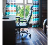 Chair Mat Clear Polycarbonate Rectangular 116 x 150 cm Hard Floor Desk Protector