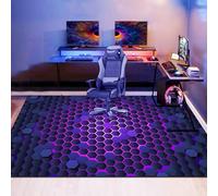 Chair Mat Floor Protectors for Carpets and Hard Floor Surfaces Mat for Gaming and Office Chairs Low Pile Carpet Desk Chair Mat for Laminate Non-slip Back Large Multi-Purpose Chair Mat 60 x 90 cm