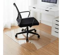 Chair Mat For Hard Floor Office Chair Mat Desks Mats Large，Transparent Clear PVC Floor Protector 50cm 80cm 120cm 160cm Easy Clean Splat Mats, For Home Office Study Wooden Floors(30cm x 200cm)