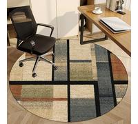 Chair Mat for Hardwood Floor 100 cm, Round Computer Desk Gaming Chair Mat, Non-Slip Floor Protector for Rolling Chair, Carpet Chair Mats, Hard-Floor Chair Mats for Laminate Parquet Tile Floors