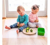 Chair Mats Gaming Area Rugs Clear Vinyl Plastic Floor Mat, Non-Skid Transparent Carpet Protector Chair mat for Home/Hall/Doormat,Easy to Clean Multiple Sizes Chairmats (