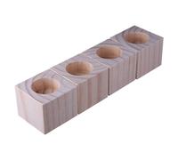 Chair or Sofa Riser,Furniture Risers,Heavy Duty Sofa Risers Wood Furniture Raisers Support Up to 500kg Bed Support Risers 4 Pcs Table Lifts, Increased Device(Ø 8cm Increase Height 5cm)