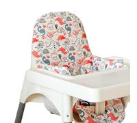 Chair Pad Cover for Baby Feeding in Various Pattern Easy Installation Washable Cartoon Pattern Pad Baby Cover