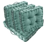 chair pads 4PCS_38X38X7CM The floor mat features a quilted design, making it resistant to deformation and suitable for yoga, living rooms, balconies, offices, and other similar spaces.