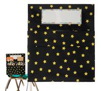Chair Pockets Classrooms - School Seat Storage Organizers For Students, Teachers, Kindergarten, Library, Office, Reading Area, Kids Desk Management Pouch Holder For Books, Supplies, Materials