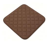 Chair Protector Pad Absorbent Multi-Purpose Anti Slip for Home Office 39x39cm Washable Reusable (Coffee Color)