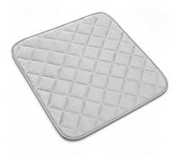 Chair Protector Pad Absorbent Multi-Purpose Anti Slip for Home Office 39x39cm Washable Reusable (Gray)