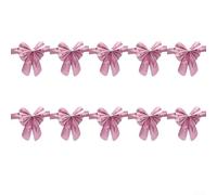 Chair Sashes Elastic Bow Chair Cover Bands for Wedding Party Hotel Venue Decoration Indoor Outdoor Events Holiday Decor 10 Pieces(Light Red)