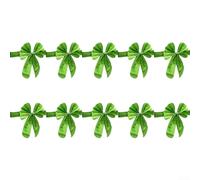 Chair Sashes Elastic Bow Chair Cover Bands for Wedding Party Hotel Venue Decoration Indoor Outdoor Events Holiday Decor 10 Pieces(Green)