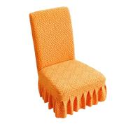 Chair Seat Covers for Dining Room Chairs Thick Washable Removable Elastic | Protective covers for chairs for home banquet wedding celebration Christmas Valentine's Day Easter holiday benches