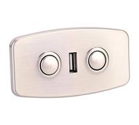 Chair Switch Controller, Electric Recliner Lift Chair Hand Controller Chair 2 Button Switch with Dual USB