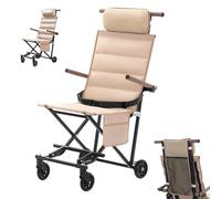Chair Transport Mobility Scooter Reclining And Sitting | High Load Capacity Foldable and Lightweight Chair for Transport for Children, Elderly, Disabled, Outdoor,