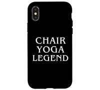 Chair Yoga Legend I Love Chair Yoga Ashtanga Vinyasa Yin's Case for iPhone X/XS