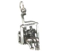 Chairlift sterling silver charm .925 x 1 Skiing and Alps charms
