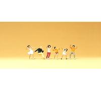 Preiser 79065 Chairoplane Riders (6) Figure Set