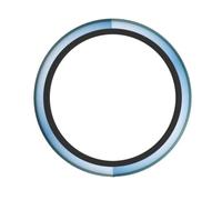 Chairs Beside The Blue Sea Sky Universal 15 Inch Steering Wheel Cover | Neoprene Non-Slip Black Car Steering Wheel Cover For Women Men, Universal 15 Inch Fit For Cars, Auto, Suvs