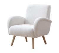 chairus Armchair for Living Room Accent Chair Single Upholstered Lounge Tub Chair with Wooden Legs