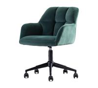 chairus Desk Chair Velvet Home Office Chair 360° Swivel Task Chair with Adjustable Height