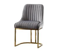 chairus Dining Chairs Set of 2 Velvet Upholstered Kitchen Chair with Metal Legs