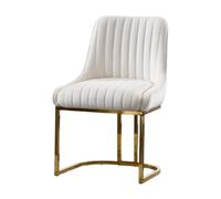 chairus Dining Chairs Set of 2 Velvet Upholstered Kitchen Chair with Metal Legs