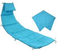 Chaise Fabric Replacement Cushion and Umbrella - Upgrade Your Hanging Hammock Chair, Lounge Chair, and Chaise with Resilient and Stylish Accessories Enhance Your Outdoor Experience