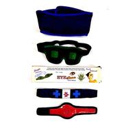Chaithanya Orthopaedics Therapy Wholesale Combo Kit with Magnetic, Acupressure, Pyramid & Colour Therapies 5 Products for BP, Head, Eyes, Thyroid Alternate Healing to Relax & Heal