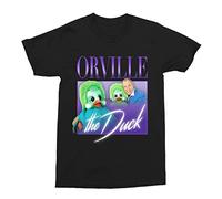 CHAJIN Orville The Duck Throwback t Shirt Black