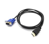 CHAKAE 1080P HDTV To VGA Cable Adapter Male Video Converter For PC Laptop Projector Monitor Accessories