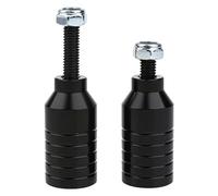 CHAKAE 2pcs Colorful Scooters Peg Aluminium Alloys Peg Professional Scooters Street Cycling Accessories Antiskid