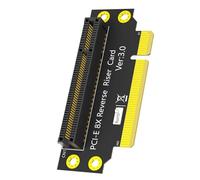 CHAKAE 32mm PCIE 8X 90 Degree Reverse Male To Female Risers Card PCIE To Convert Adapter Risers Board For Servers Servers Expansion