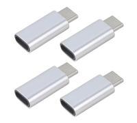 CHAKAE 4pcs 8Pin To USB C Converters 8Pin To Type C Adapter For Phone15/16 Adapter Superior Durability Type