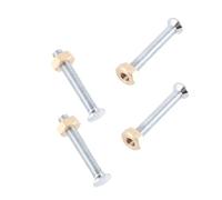 CHAKAE 4Pcs Multipurpose Turntable Panel Fixing Screw Replacement 6mm Stainless Steel Screws For Garrard 301 Turntable Record Player Fixing Screws