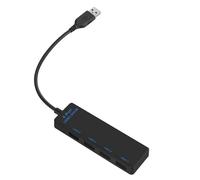 CHAKAE 4Port USB3.0 Hubs USB Splitter USB Expander With LED Indicators For Desktops Laptops Connecting Keyboard Hub