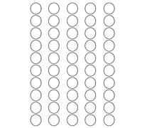 CHAKAE 50PCS Assorted Size Rubber Belts 1.1mm Tape Machine Belt 25mm Diameter For Recorders Rubber Drive Belt
