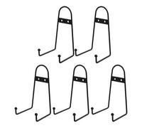 CHAKAE 5pcs Large Black Display Stand For Plates And Artistic Collections Wall Tabletop Easel Museums Gallery Artwork Holder Home Decoration Rack