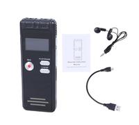 CHAKAE 64GB Digital Voice Activated Recorder With Playback 3072Kpbs Dictaphone Voice Recorder With Noise Reduction Colorful Display Screen
