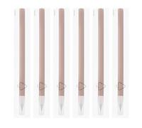 CHAKAE 6Pcs/Pack Octagonal Shape Metal Everlasting Pencil Erasable Everlasting Pen Inkless Pencil For Drawing Sketching Writing Student Writing