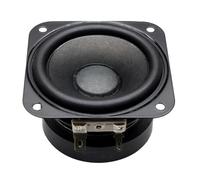 CHAKAE 70mm Subwoofer Square 4Ω 15w Rubber Low Tone Loudspeaker Karaoke Bass Woofer 2.75in Square Woofer K-song Sound