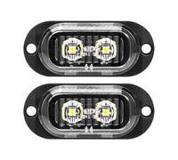 CHAKAE ABS PC Construction 2LED Strips Warning Light For Trailers Trucks 12-24V Voltages High Intensity Lighting Weatherproof Trailer Strips Lamp