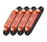 CHAKAE ABS PC Construction 2LED Strips Warning Light For Trailers Trucks 12-24V Voltages High Intensity Lighting Weatherproof Trailer Strips Lamp