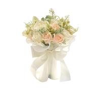 CHAKAE Beautiful Artificial Roses Peony Bouquet For Bride And Bridesmaid Wedding Decoration Flower Bouquets Optional Bride Bridesmaid Flowers