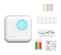 CHAKAE Bluetooth-compatible Photo Label Memo List Printing Pocket Thermally Printer Portable Printer Children Thermally