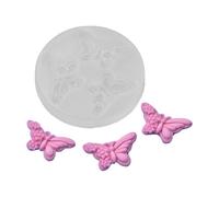 CHAKAE Butterfly Shaped Silicone Mould Animal Castings Molds Decorative Plasters Molds Baking Molds for Fondant Decorations